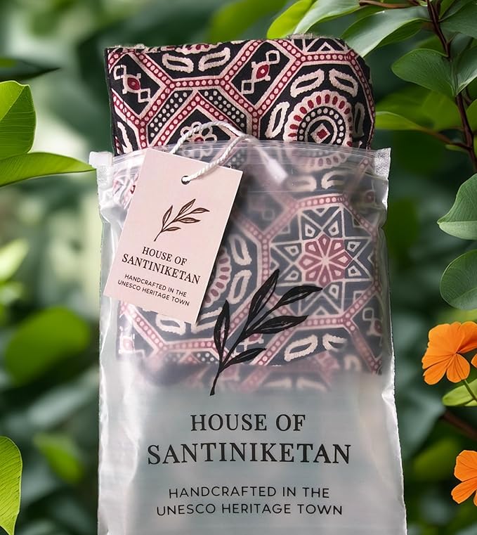 100% Cotton Women's Kalamkari Cotton Blouse, Round Neck, Lightweight, Handcrafted – Ideal for Sarees